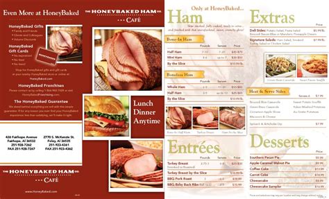Hoenselaar opened the first HonbeyBaked Store in Detroit, Michigan, like most great compaines, he did so. . Honey baked ham boardman ohio